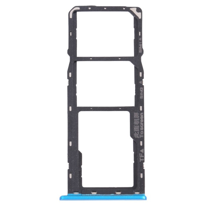 Sim Tray Slot Holder for Oppo F19 Blue Sim Tray Slot Holder for Oppo F19 Blue